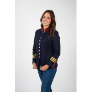 Americana Militar Azul Marino Solera