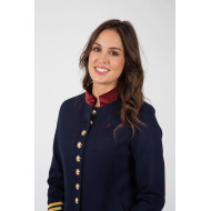 Americana Militar Azul Marino Solera