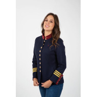 Americana Militar Azul Marino Solera