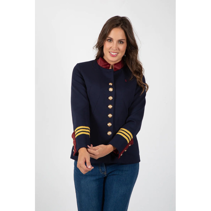 Americana Militar Azul Marino Solera