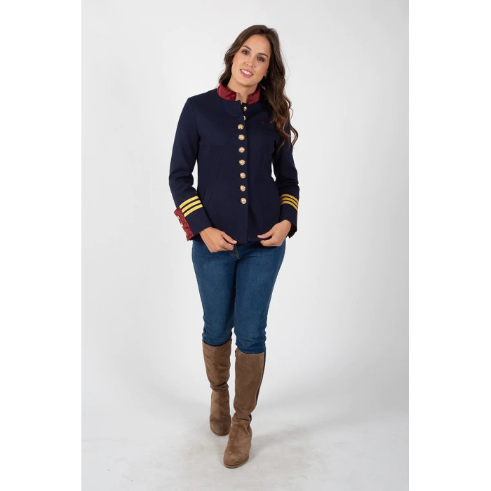 Americana Militar Azul Marino Solera